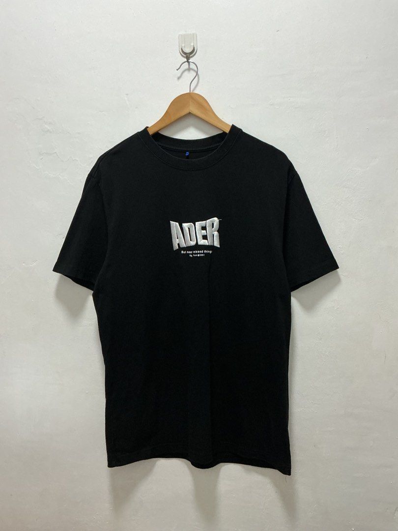 Ader Error Fall-Winter 2020 embroidered logo T-shirt (Category: Tshirts & Polo Shirts ) located in Manila. Submitted by jd.444 (Listing ID 1441347802, Image 1). Description: 21x28 no issues 10/10 color rate complete tags excellent condition.