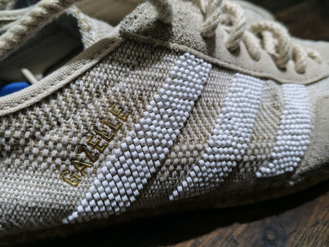 Adidas Gazelle x Clot US9M (Category: Sneakers) located in Manila. Submitted by retroactive_items (Listing ID 1441191265, Image 3). Description: Adidas Gazelle x Clot Espadrille type midsole design used but Very good overall condition Needs a little cleaning. Bought in HK, limited units released in PH Size US 9 Male Buyer books lalamove. Payment First..