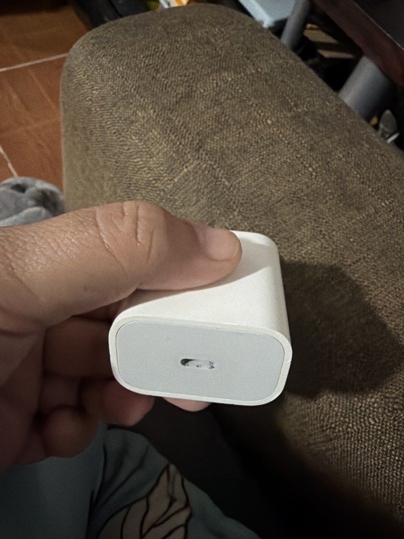 Apple USB-C Power Adapter (Category: Chargers & Cables) located in Manila. Submitted by discel (Listing ID 1441298434, Image 1). Description: - White Apple USB-C Power Adapter - Compact and portable design - Quickly charges iPhones and iPads - Compatible with most modern Apple devices - USB-C cable not included (adapter only).