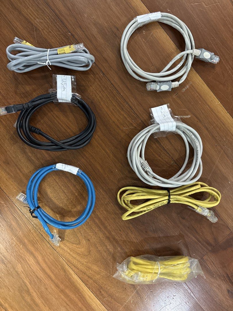 Assorted Ethernet Cables -  Cat 5e470411255576023040