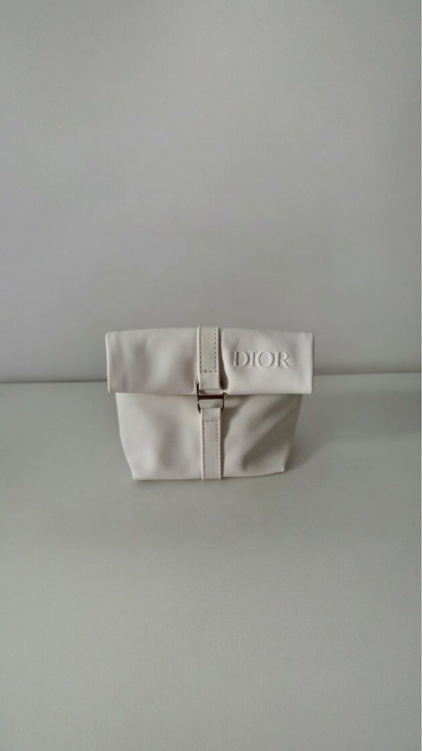 Authentic Dior Pouch (Preorder) (Category: Luxury Bags & Wallets) located in Manila. Submitted by designerarchives.ph (Listing ID 1441372077, Image 2). Description: Minimalist clean looking makeup pouch from Dior!.