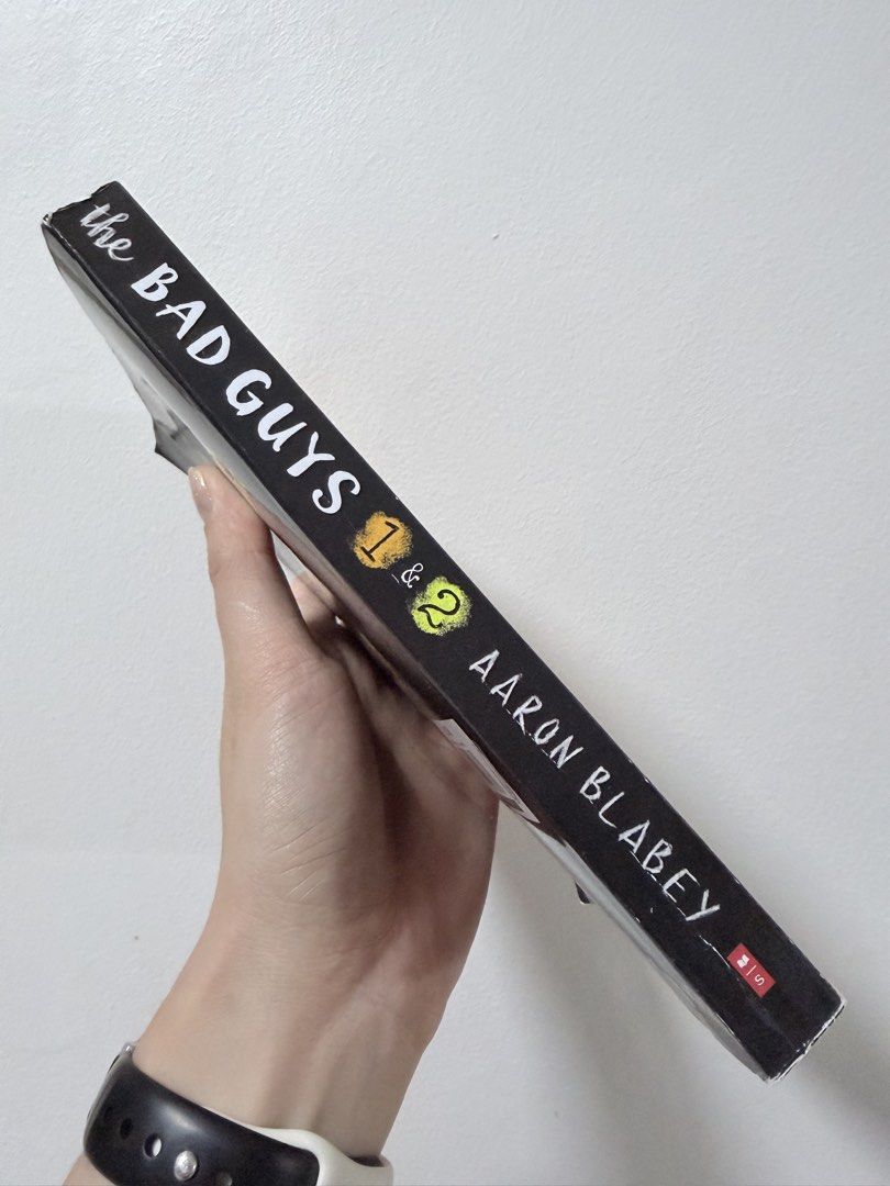 Bad Guys Ep. 1&2 by Aaron Blabey (PB) (Category: Storybooks) located in Pasig City. Submitted by iammr.owl29 (Listing ID 1441271687, Image 2). Description: 📚 Book condition: - dog ears - creases - illustrated inside (B&W) Disclaimers: ❕Actual color may vary due to lightings/effects and camera settings ❕ Photos taken by me except with the last 3 photos, not mine. CTTO. ❕This is PRE-OWNED book. Please expect the ff as it may or already have: 1. ol