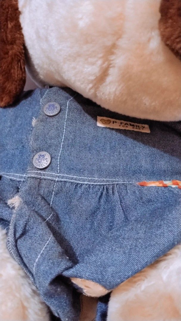 Big Retro Vintage Snoopy Plush Toy - P. Family Denim Outfit (Category: Toys & Games) located in Cavite. Submitted by neapolitan.cravings (Listing ID 1441187215, Image 3). Description: With Etiketa Big Plushie | Need Wash MOP: Gcash (NO C.O.D) MOD: TikTok CO || J&T EXPRESS.