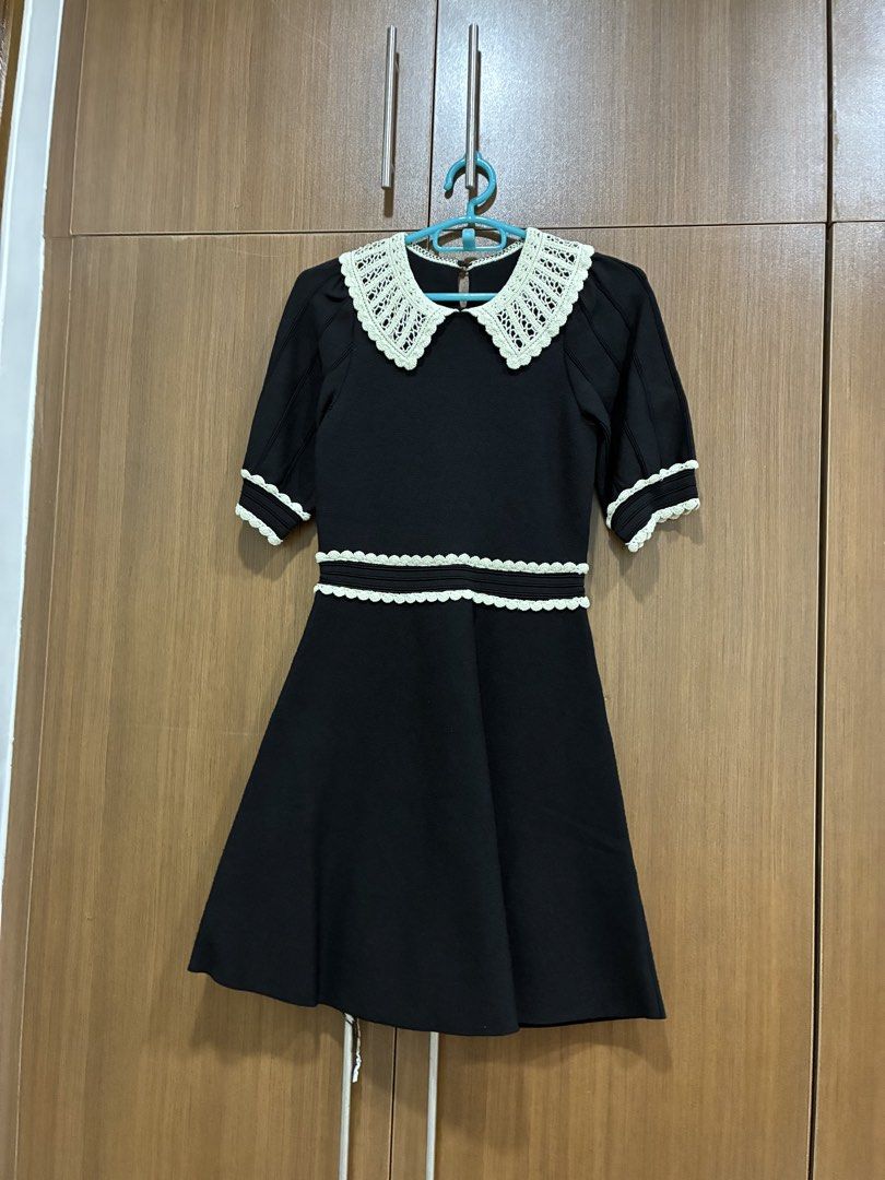 Black Dress with Crochet Collar (Category: Dresses) located in Quezon City. Submitted by anolymous (Listing ID 1441326597, Image 1). Description: Feel free to message me for more photos or details :).