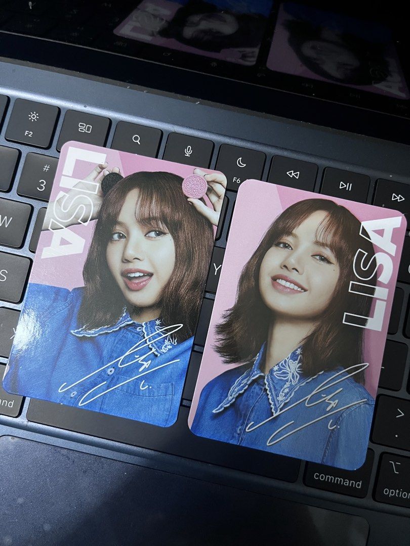 BLACKPINK Oreo Photocards (Category: K-Wave Merchandise) located in Manila. Submitted by ae.ri (Listing ID 1441315712, Image 2). Description: 100 each set 450 if take all loc: manila/makati area lalamove or meetup.