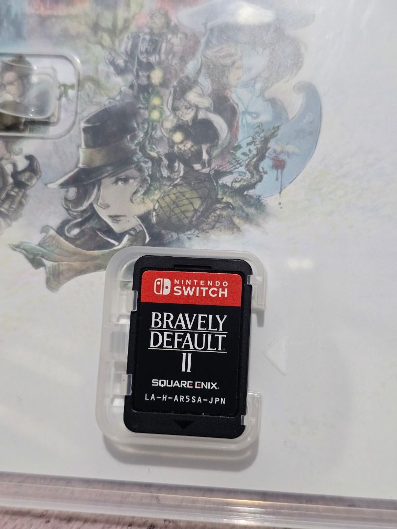 Bravely Default II Nintendo Switch Game (Category: Nintendo) located in Caloocan City. Submitted by edil8 (Listing ID 1441214188, Image 3). Description: - Bravely Default II for Nintendo Switch - Japanese Version - Join the Heroes of Light on their quest for the Crystals - Unleash the job-changing power of the Asterisks - Utilize Brave and Default commands for strategic combat.