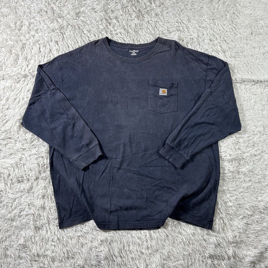 Carhartt K126 NaVY in 2Xlarge (Category: Tshirts & Polo Shirts ) located in Naga. Submitted by rackstar4400 (Listing ID 1441366464, Image 1). Description: Authentic Carhartt K126 Midweight Crewneck Sweatshirt in Navy, size 2XL. Features Carhartt’s signature durable construction, comfortable midweight fabric, and classic relaxed fit — a timeless workwear staple built for everyday wear. 📌 Brand: Carhartt 📌 Item: K126 Midweight Crewneck Sweatshirt