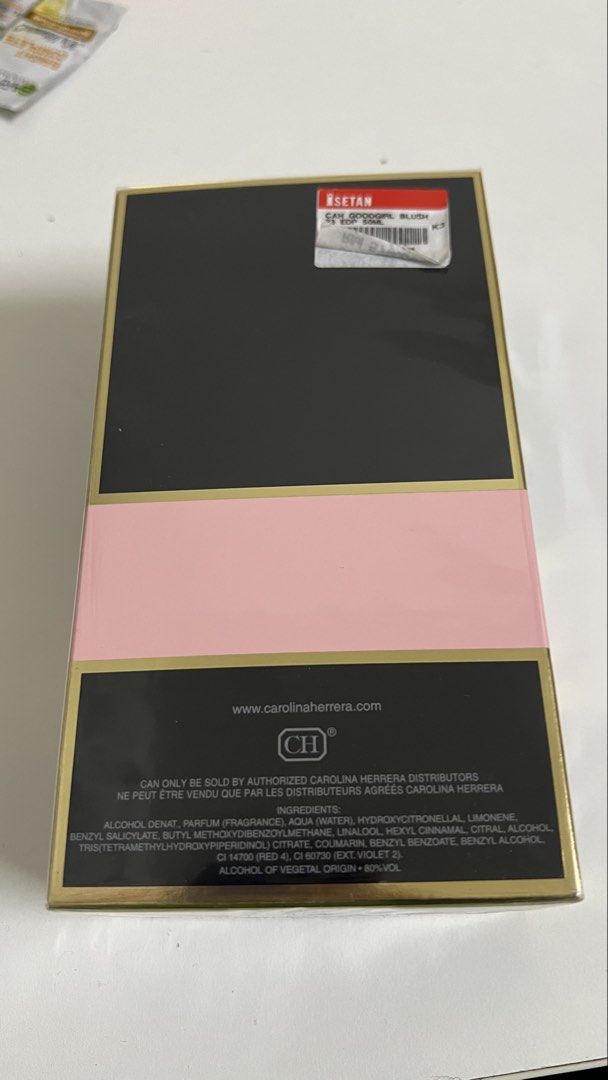 Carolina Herrera Good Girl Blush Eau de Parfum 50ml (Category: Fragrance & Deodorants) located in Bangi. Submitted by roses2401 (Listing ID 1441303255, Image 2). Description: Brand new Carolina Herrera Good Girl Blush EDP (50ml). bought from Isetan (Nov 2023 mfg 2023) Price can nego.