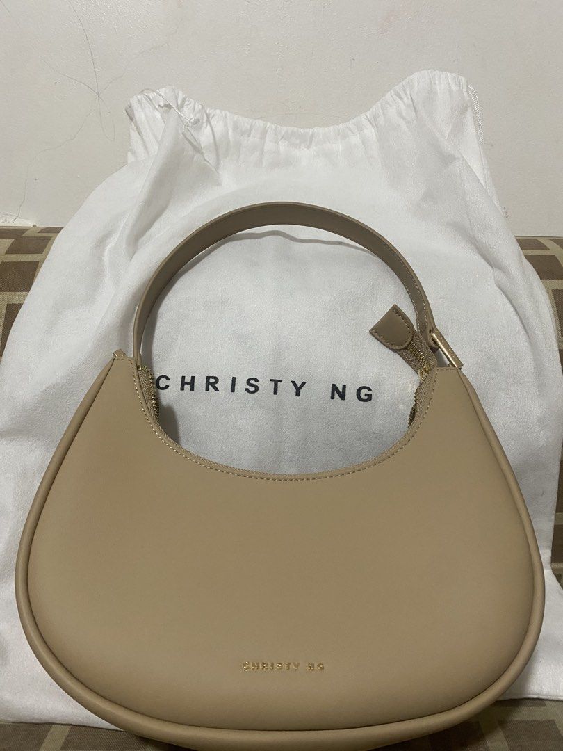 Christy Ng Bag (Category: Luxury Bags & Wallets) located in Las Pinas. Submitted by declutteredna (Listing ID 1441287518, Image 1). Description: No damage or stains on bag Used 3x only Rfs: not really my style PAYO Mod: jnt Mop: gcashp.