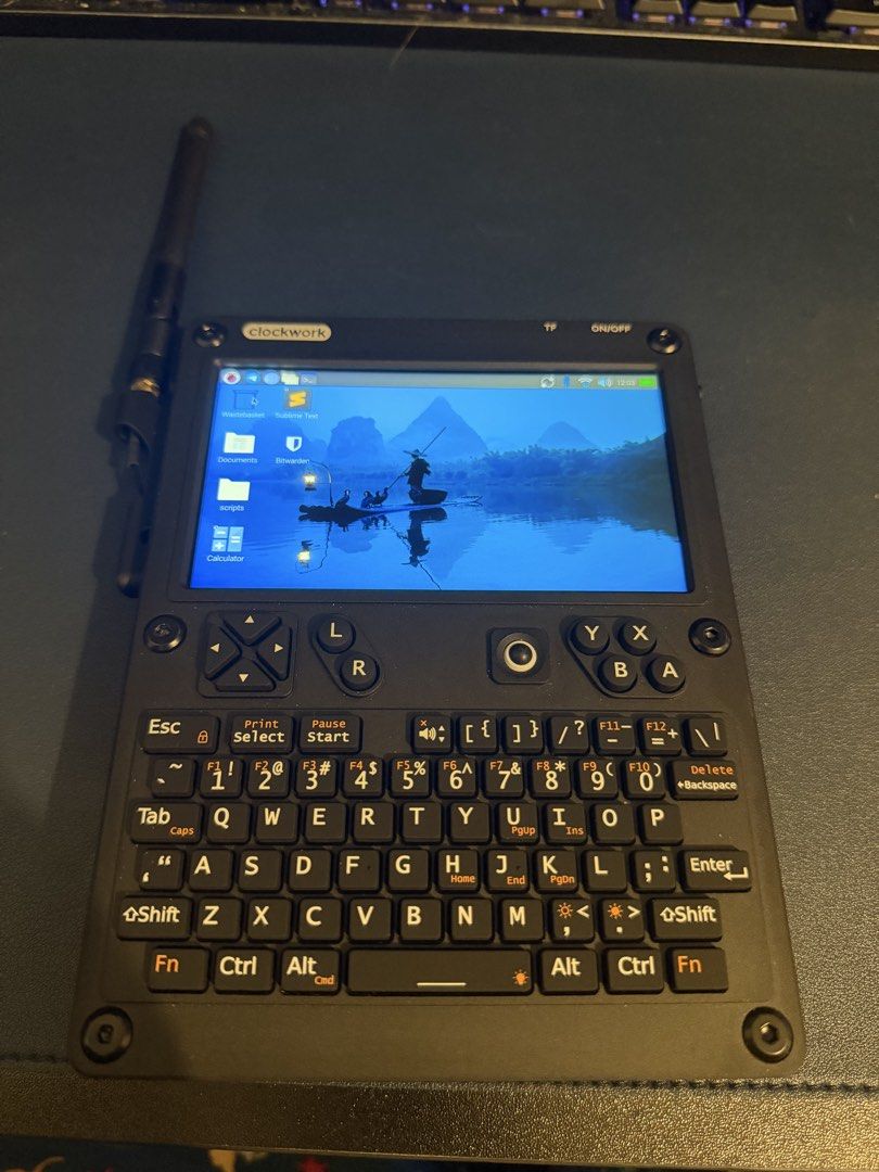 Clockwork uConsole handheld PC with compute module 4 and extras470284247175024643