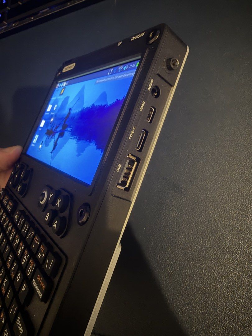 Clockwork uConsole handheld PC with compute module 4 and extras470284247175024641