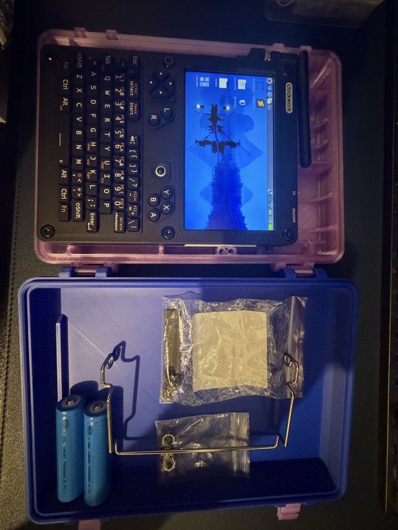Clockwork uConsole handheld PC with compute module 4 and extras470284247175024640