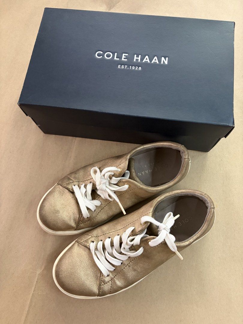 Cole Haan sneakers gold (Category: Sneakers) located in Manila. Submitted by thebookclubz (Listing ID 1441314351, Image 2). Description: .