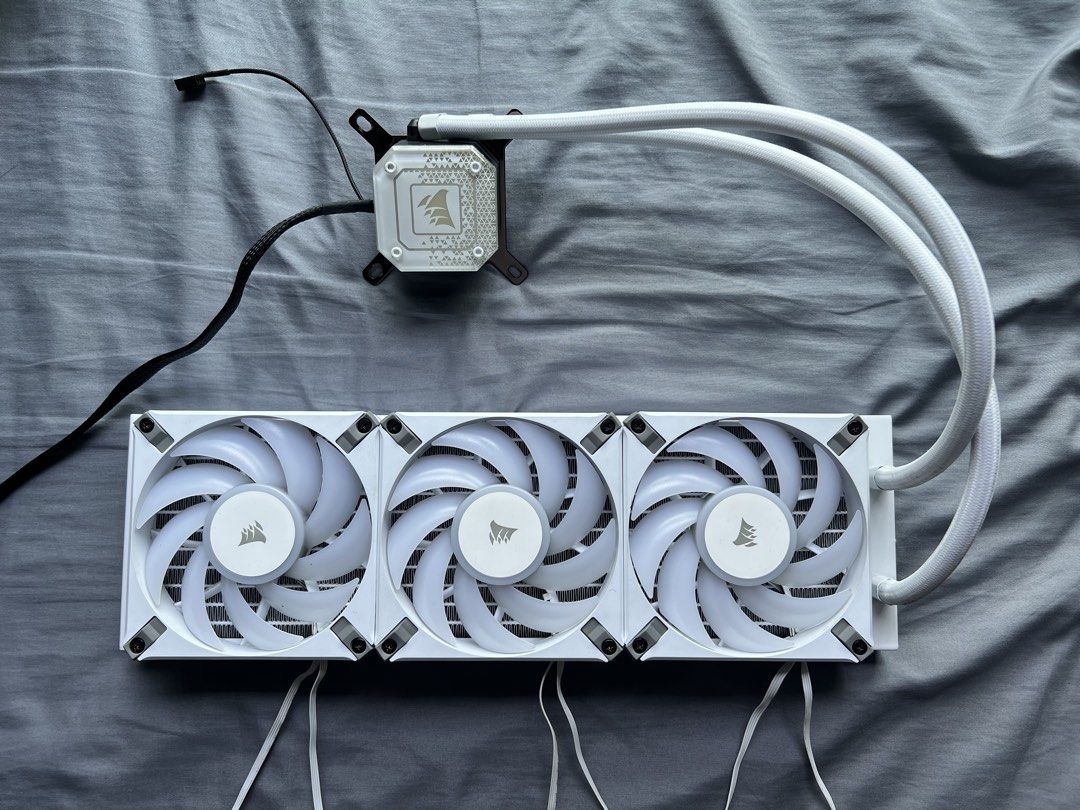Corsair H150i Elite Capellix XT AIO Cooler (White)