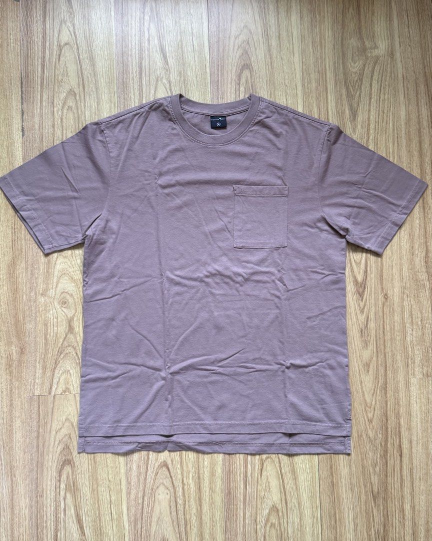 Cotton Tree T-shirt with Pocket (Category: Tshirts & Polo Shirts ) located in Taytay. Submitted by nextsentials (Listing ID 1441204844, Image 1). Description: - Authentic Cotton Tree t-shirt with pocket - Dusty rose, brown color - Comfortable, regular fit - Good for casual, everyday use Measurements: Body length - 70cm Chest width - 55cm Shoulder width - 48cm Sleeve length - 25cm.