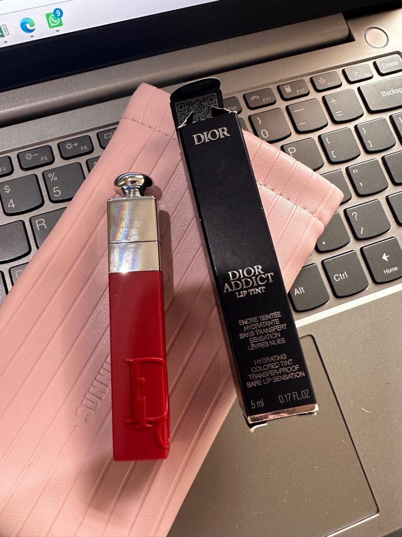 Dior Addict Liptint (Category: Makeup) located in Quezon City. Submitted by bruka24 (Listing ID 1441215808, Image 2). Description: Dior Addict Lip tint In shades of 771 Bought in Kansai Duty Free last May 10, 2026.