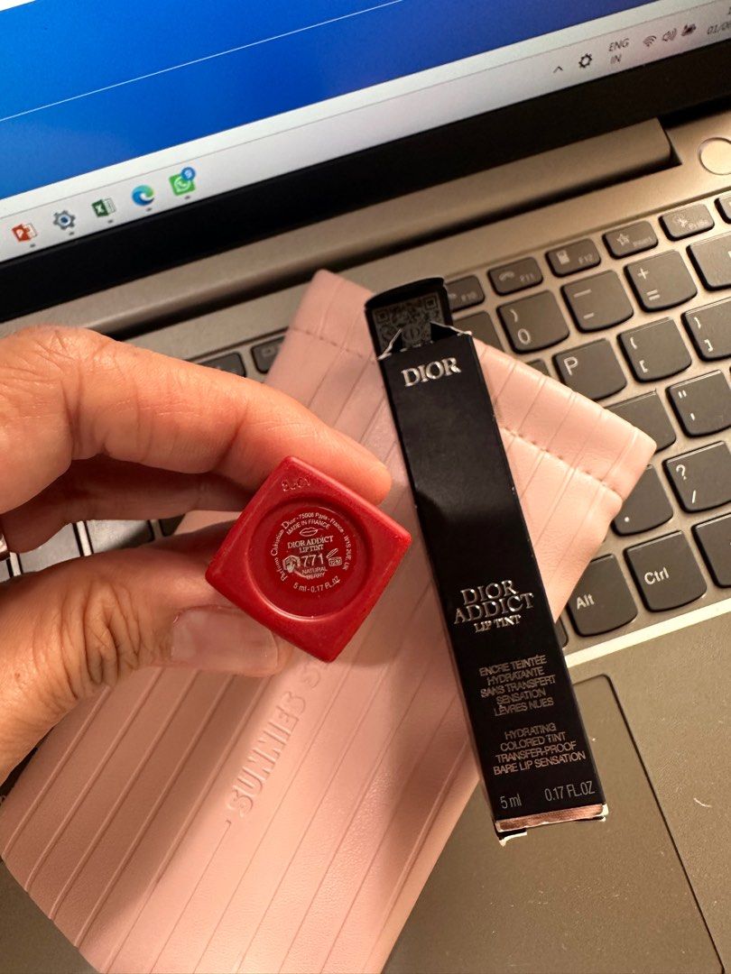 Dior Addict Liptint (Category: Makeup) located in Quezon City. Submitted by bruka24 (Listing ID 1441215808, Image 3). Description: Dior Addict Lip tint In shades of 771 Bought in Kansai Duty Free last May 10, 2026.