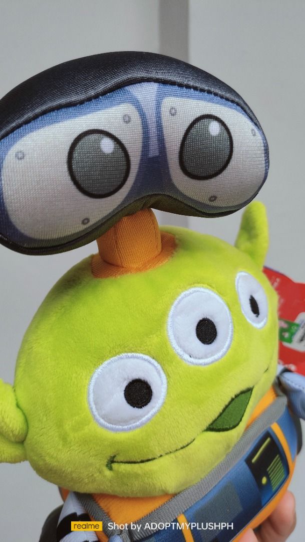 Disney Pixar | Alien Remix, Wall-E Plush *HTF (Category: Plushies & Soft Toys) located in Taguig. Submitted by adopt.my.plush.ph (Listing ID 1441295127, Image 2). Description: ‼️Last Price (LP) Posted Wall-E plush- 900 NWT New With Tag by Disney Store *as is, WYSIWYG ‼️Photos have been uploaded for your reference. Kindly make sure to review them ALL before sending your inquiries. ℹ️ WALL-E, short for Waste Allocation Load Lifter Earth-class, is t