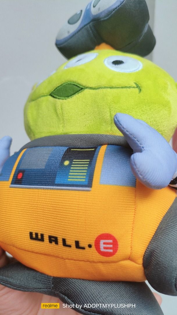 Disney Pixar | Alien Remix, Wall-E Plush *HTF (Category: Plushies & Soft Toys) located in Taguig. Submitted by adopt.my.plush.ph (Listing ID 1441295127, Image 3). Description: ‼️Last Price (LP) Posted Wall-E plush- 900 NWT New With Tag by Disney Store *as is, WYSIWYG ‼️Photos have been uploaded for your reference. Kindly make sure to review them ALL before sending your inquiries. ℹ️ WALL-E, short for Waste Allocation Load Lifter Earth-class, is t