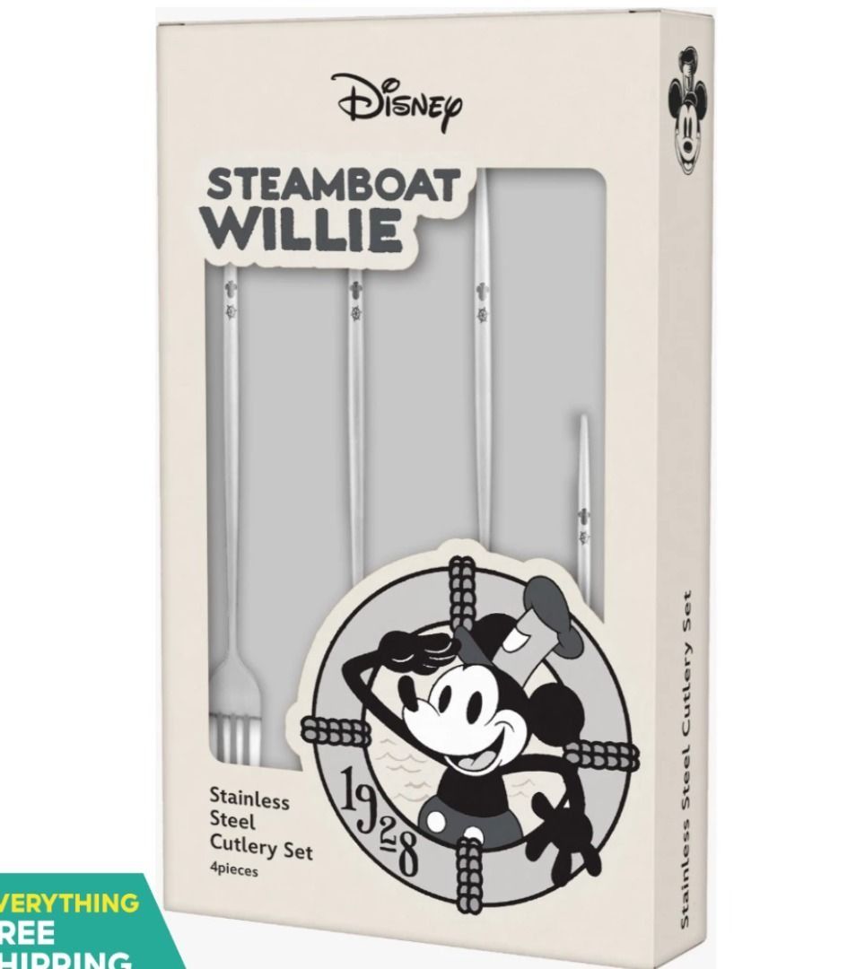 Disney Stainless Steel Cutlery Set (4 Pieces)