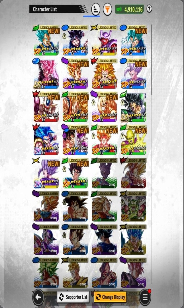 Dragon Ball Legends ULTRA Beast Gohan Account (Category: Game Gift Cards & Accounts) located in Singapore. Submitted by itsgojo (Listing ID 1441362582, Image 2). Description: Dragon Ball Legends account for sale. Features many powerful Legends Limited characters and SP characters. Includes good Z Power. Ready to play! Unbind account.