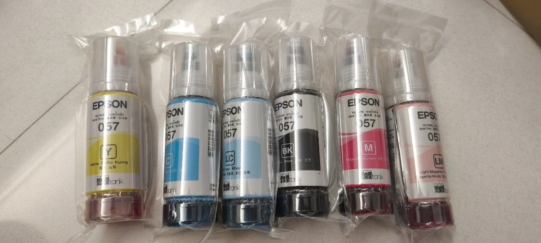 Epson 057 Ink Bottles - Full Set470565096617431040