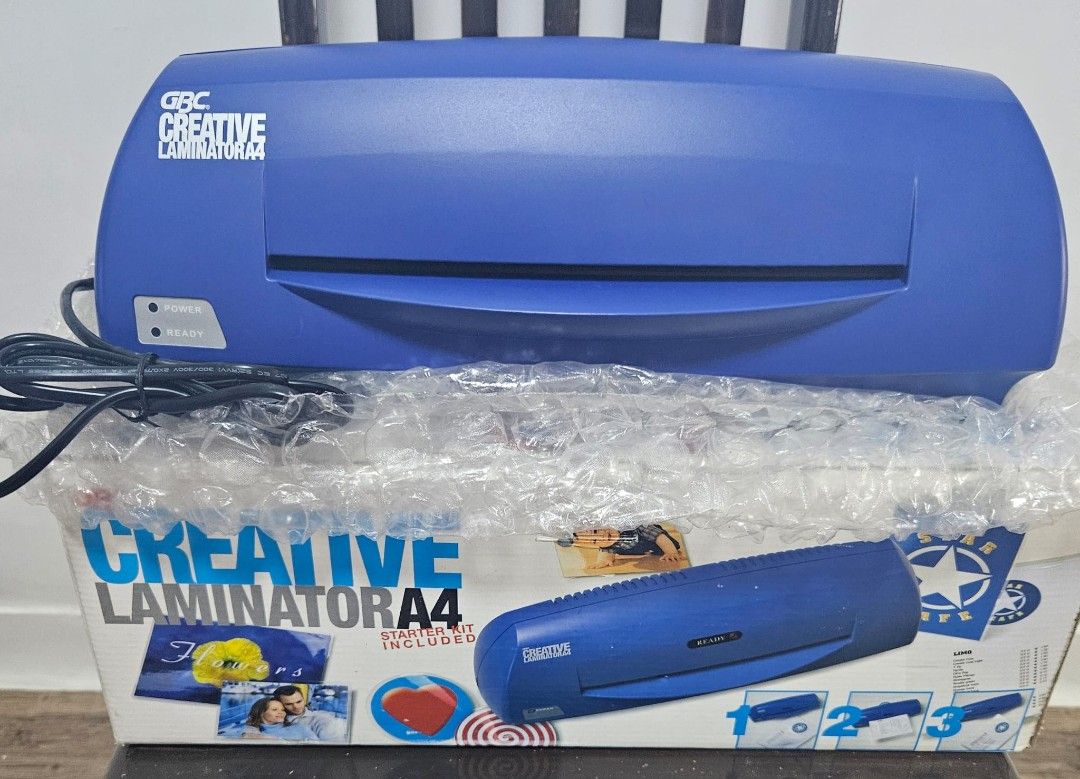 GBC Creative Laminator A4 Blue470287890662051840