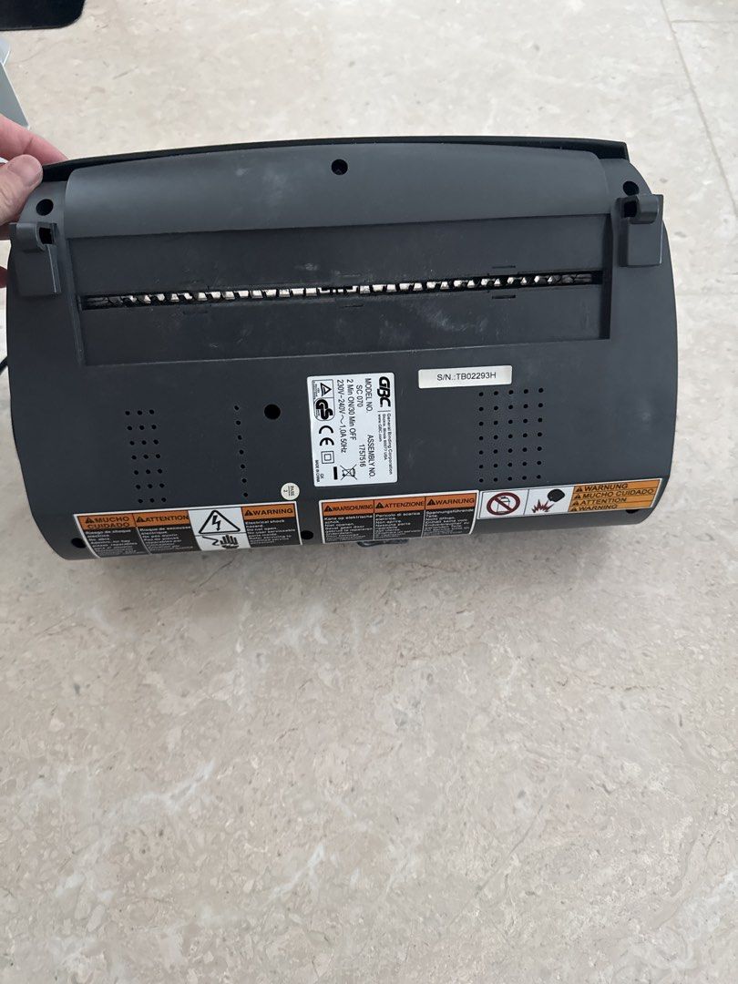 GBC SC 870 Paper Shredder470035290370887681