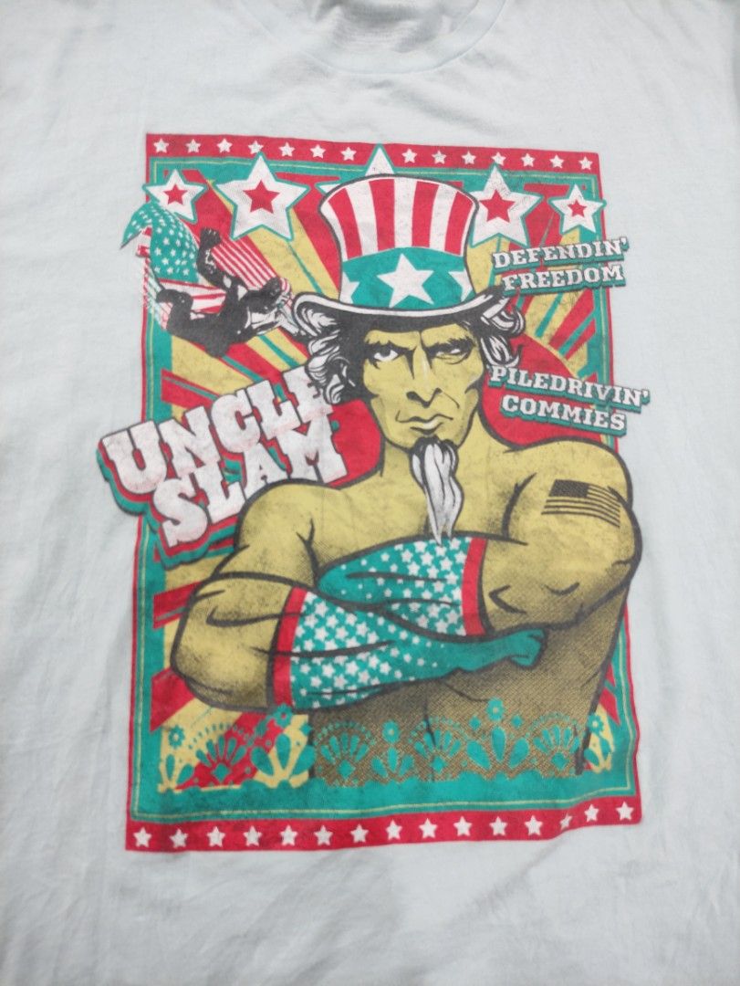 Grunt Style Patriotic Uncle Sam Graphic Tshirt (Category: Tshirts & Polo Shirts ) located in Liloan. Submitted by capriusapparel (Listing ID 1441373304, Image 2). Description: .