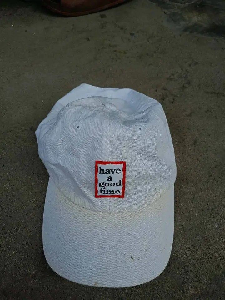 Have a goodtime (Category: Caps & Hats) located in General Santos City (Dadiangas). Submitted by evolveorrepeat1991 (Listing ID 1441351167, Image 1). Description: have a good time baseball cap with sign of usage dm to purchase.