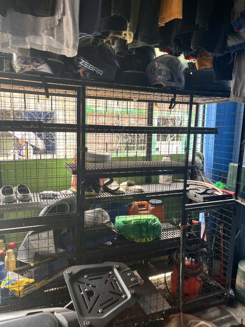 Heavy Duty Metal Wire Storage Rack Shelving Unit (Category: Homes & Other Pet Accessories) located in Cabuyao City. Submitted by maria_thrift221 (Listing ID 1441238332, Image 2). Description: cat cage 6ft by 6ft .