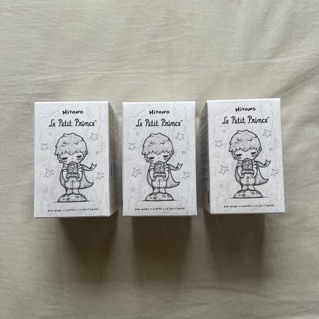 Hirono Le Petit Prince [prices in description] (Category: Designer & Blind Box Toys) located in San Pedro. Submitted by mossailer (Listing ID 1441270030, Image 1). Description: Pop Mart Hirono Le Petit Prince - the lamplighter |420| -the snake |500| - the merchant |400| - 1100 for all ❗️.