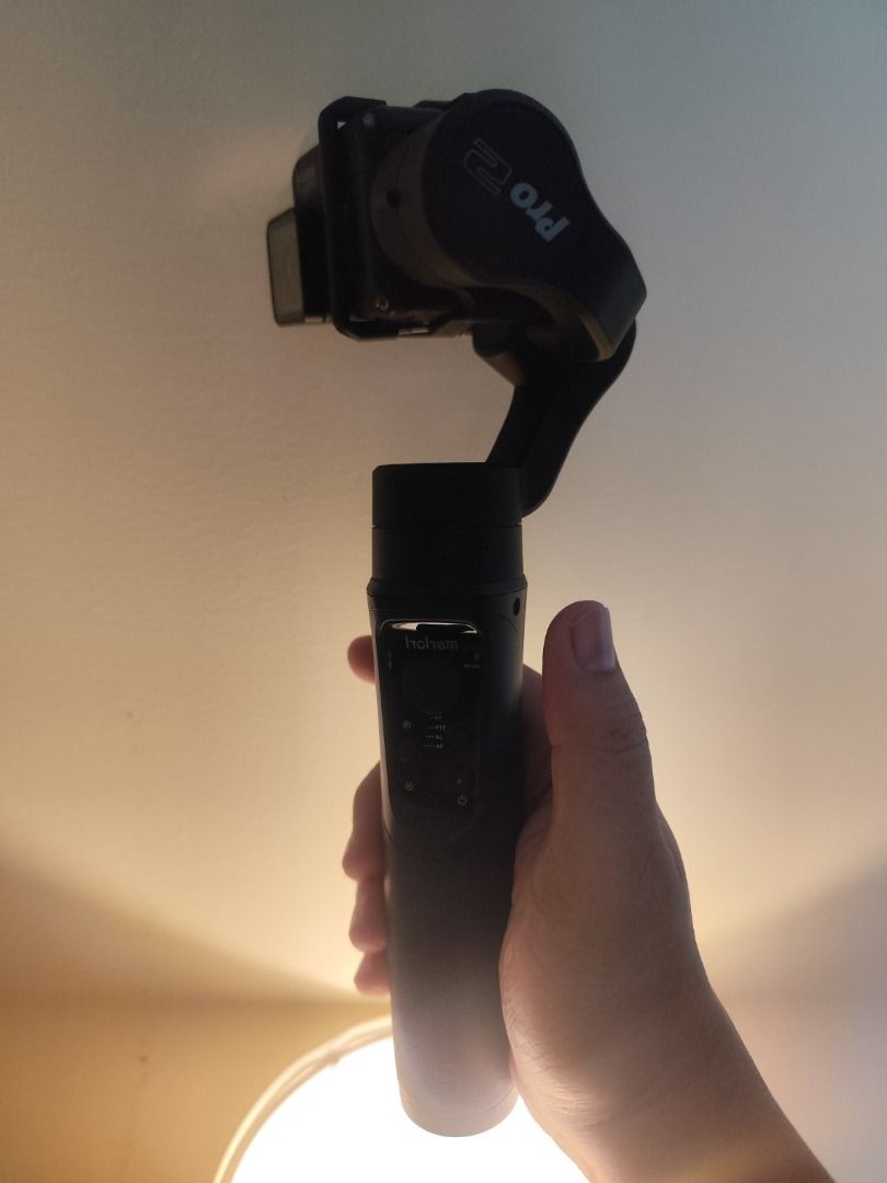 Hohem iSteady Pro 2 (Category: Gimbals & Stabilizers ) located in Quezon City. Submitted by druzze (Listing ID 1441184501, Image 1). Description: Hohem iSteady Pro 2 Pristine Hohem iSteady Pro 2 (3-Axis Stabilizer for Action Cams) (Hard metal composite materials) Compatible Cameras 1. ) GoPro Hero Series: Hero 7, Hero 6, Hero 5, Hero 4, and Hero 3 (all variants like Black/Silver/White). 2.) DJI Osmo: DJI OSMO Action (1st Generation). 3.) Sony: So