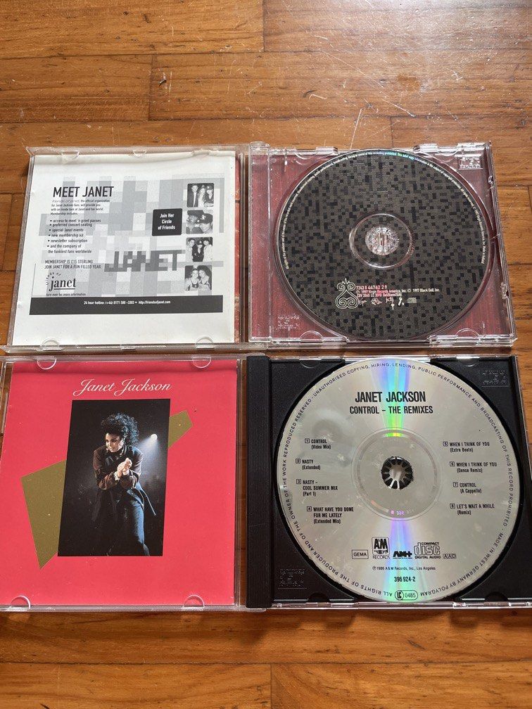 Janet Jackson Music CD, Hobbies & Lifestyle, Music & Media, CDs