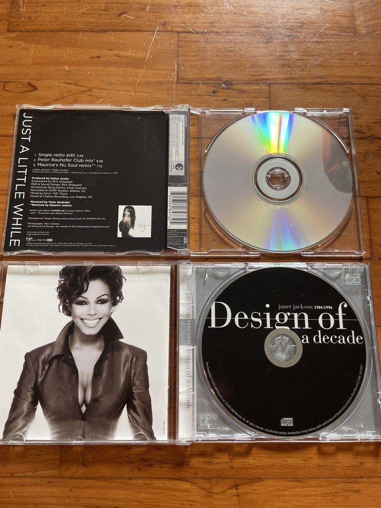 Janet Jackson サイン入り CD Janet Jackson Music CD, Hobbies & Lifestyle, Music & Media, CDs