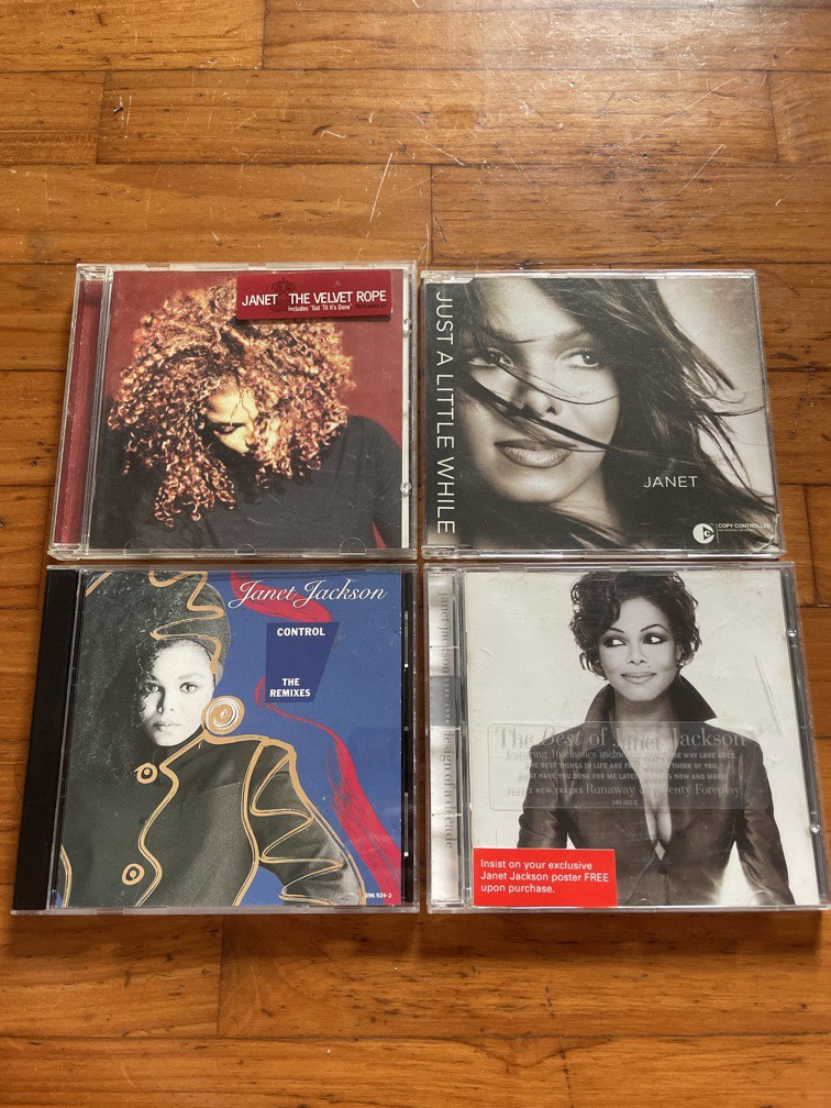 Janet Jackson Music CD, Hobbies & Lifestyle, Music & Media, CDs