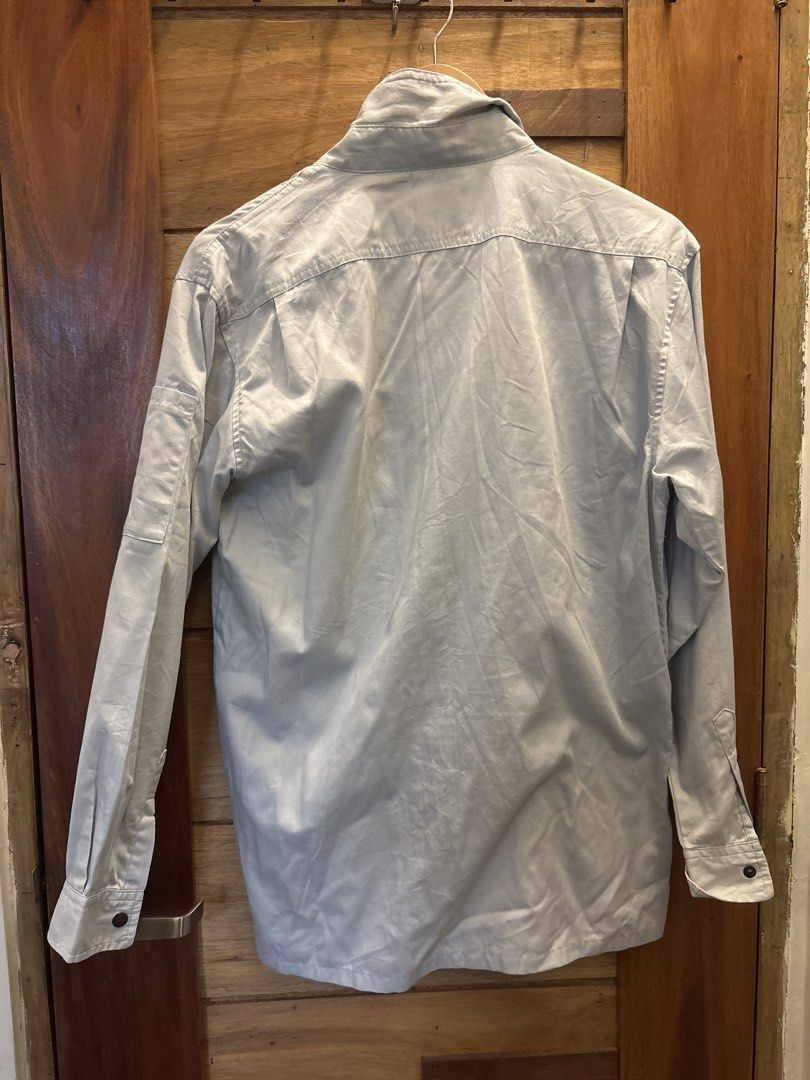 Japanese Button Up Long Sleeve Work Wear (Category: Coats, Jackets and Outerwear) located in Mandaluyong City. Submitted by marcuscsul50173 (Listing ID 1441231559, Image 2). Description: Japanese workwear long sleeve size M no issues price: 450 (negotiable) pickup at my place or lalamove (buyer pays for sf) mandaluyong city 📍.