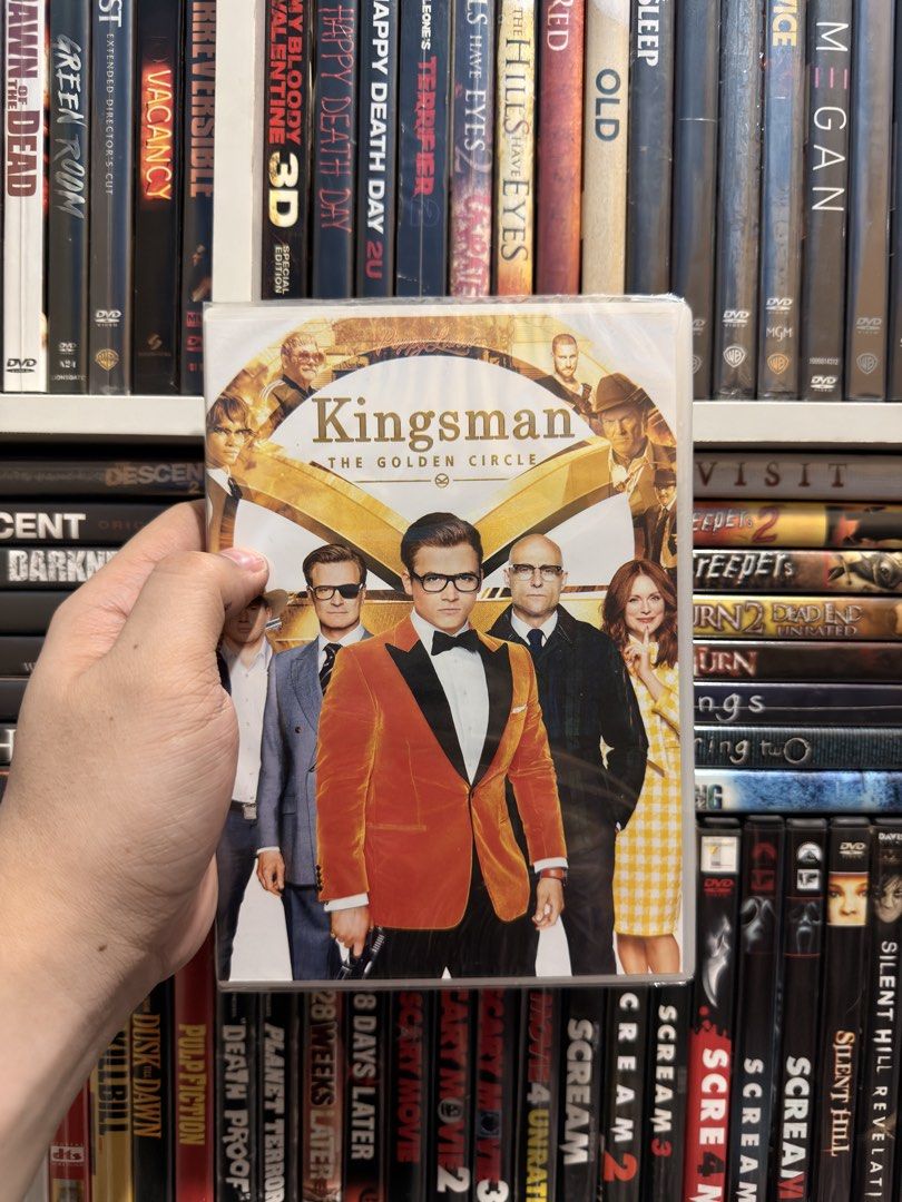 Kingsman The Golden Circle DVD (Category: CDs & DVDs) located in Manila. Submitted by daddygojo (Listing ID 1441239996, Image 1). Description: - Kingsman The Golden Circle DVD - Features the main cast - Exciting action and comedy - Perfect for movie nights.