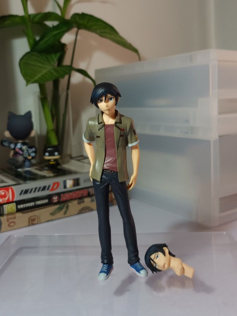 Kyousuke Kousaka Figure - (Oreimo) figure (Category: Figurines & Statues) located in Manila. Submitted by dmgstuff (Listing ID 1441350048, Image 2). Description: For sale Kyousuke Kousaka (Oreimo) figure - Authentic (ascii media works) - loose, no box, as is - Missing base/stand (with replacement) Price: 1,500 ➡️ 950 ✅ Payment: Maya / Gcash ✅ Delivery: Any same day delivery (to be boked by buyer), LBC cop. ✅ Meet up: Caritas Manila Robinson Manil