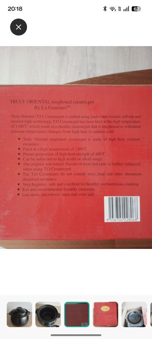 La Gourmet Truly Oriental Claypot470344760809891842