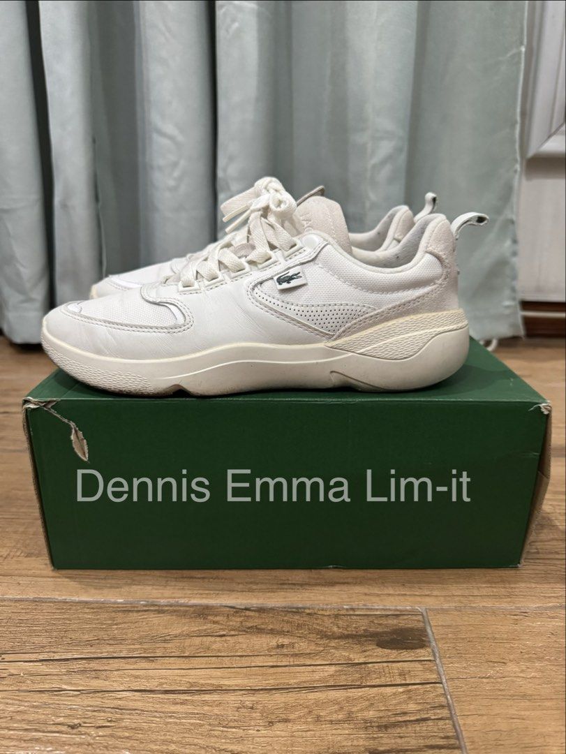 Lacoste Wildcard 319 1 Sneakers (Category: Sneakers) located in Rizal. Submitted by icedcoffee07 (Listing ID 1339279158, Image 2). Description: used 5 times rfs: decluttering buyer to shoulder shipping fee.