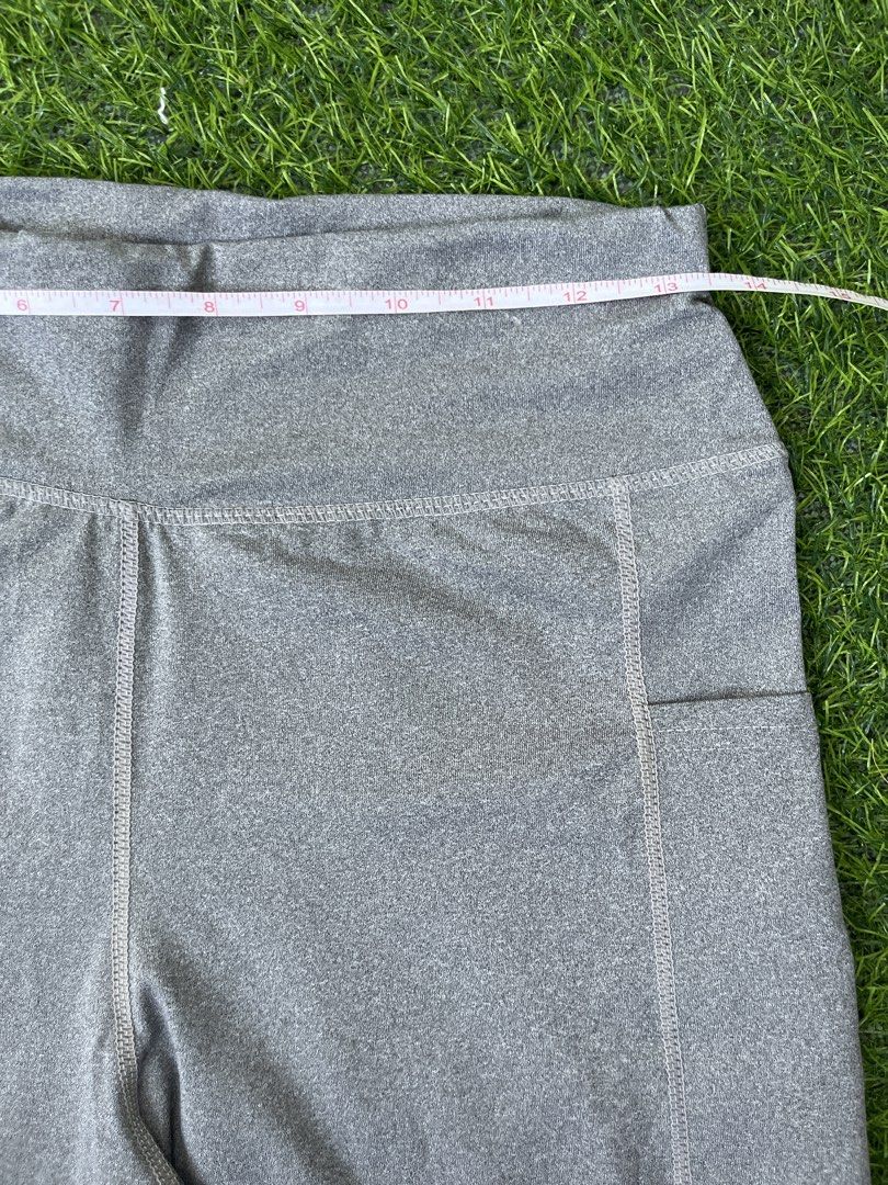 LAVA Grey Biker Shorts with Pockets (Category: Shorts) located in Bacolod City. Submitted by marbiii (Listing ID 1441251916, Image 2). Description: - Brand: LAVA - Color: Grey - Style: Biker Shorts - Design: High-waisted with side pockets - Material: Stretchy for comfort - Versatile: Ideal for workouts or casual wear - Sizing: Measurements available in photos **BEST FITS LARGE.