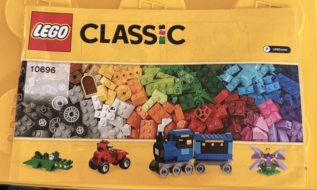LEGO Classic 10696 Building Bricks Set with Storage Box (Category: Lego & Building Sets) located in Quezon City. Submitted by tulip03 (Listing ID 1441213967, Image 1). Description: - LEGO Classic 10696 Building Bricks Set - Comes with the iconic yellow storage box - Features a wide variety of colorful bricks for endless building possibilities - Includes an instruction booklet with creative ideas - All pieces are neatly organized in bags - Ideal f