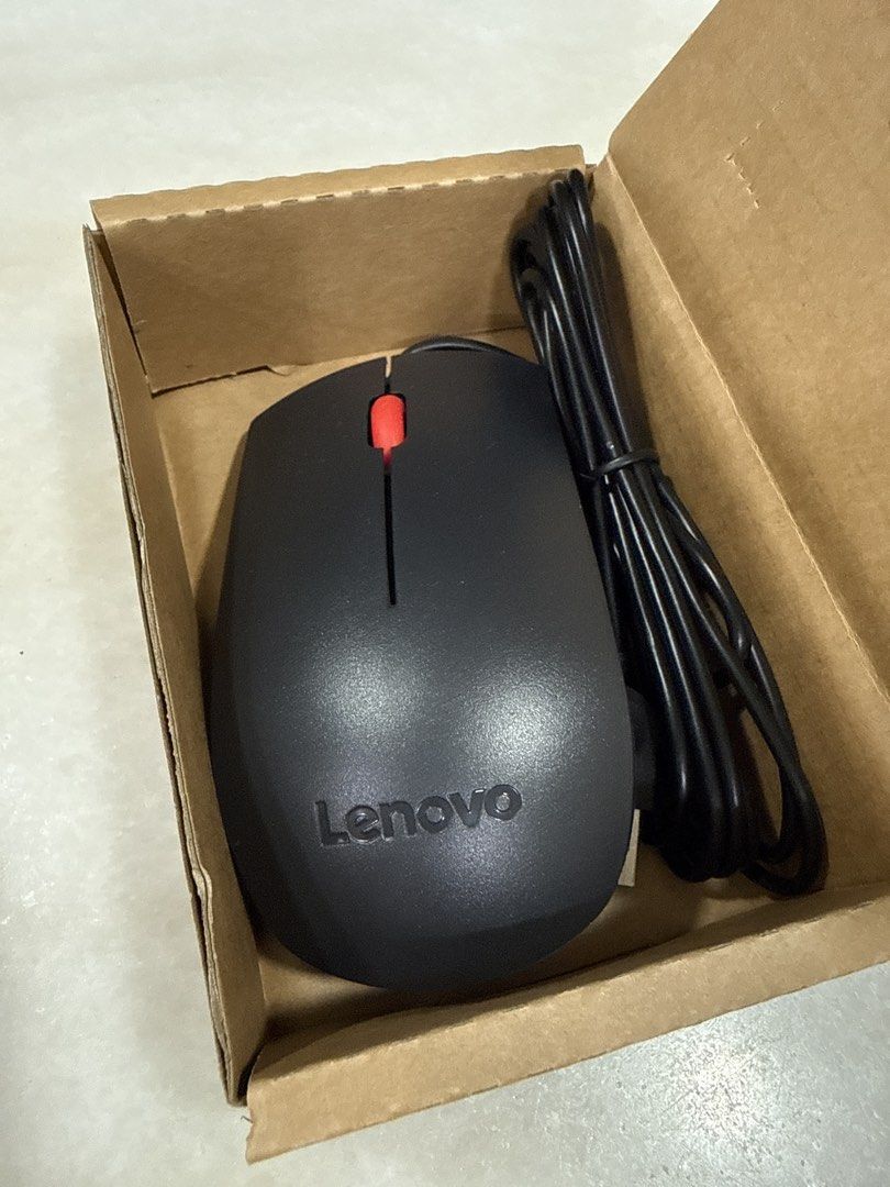 Lenovo Wired Optical Computer Mouse470294288023562240