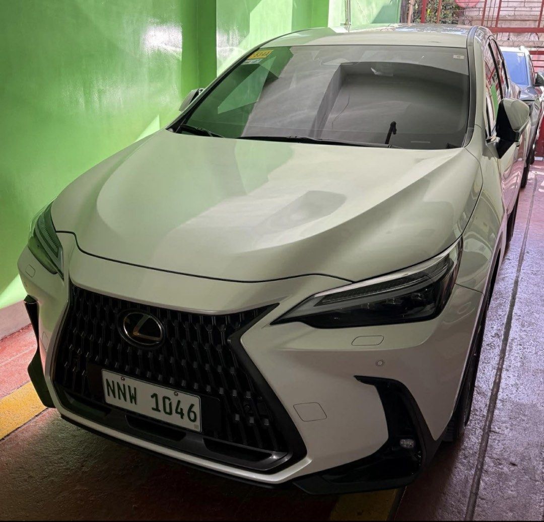 Lexus NX350H Executive Hybrid NX350H Executive Hybrid Auto (Category: Used Cars) located in Caloocan City. Submitted by sugarandspicecollection (Listing ID 1441256546, Image 2). Description: Vehicle Model: 2024 Lexus NX350H "Hybrid" Executive Very Fresh In and Out Transmission: AUTOMATIC "e-CVT" Drivetrain: AWD, with Eco, Normal, Sport and EV Mode ODO Meter Reading: 17,000+ KM Mileage Engine: 2.5L Inline 4 -Gasoline, Hybrid (A25A-FXS) Color: Soni