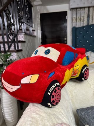 Lightning McQueen Pillow/Stuff Toy 16inches (Category: Plushies & Soft Toys) located in Cavite. Submitted by royaleagle-7269 (Listing ID 1441316132, Image 2). Description: No issue..
