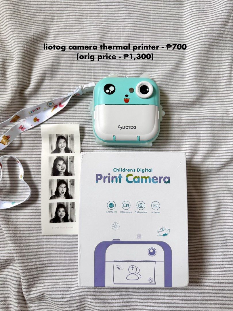 Liotog Camera Thermal Printer (Category: Printers, Scanners & Copiers) located in San Fernando. Submitted by warmrabbit_d216cf (Listing ID 1441226405, Image 1). Description: With thermal printer included. .