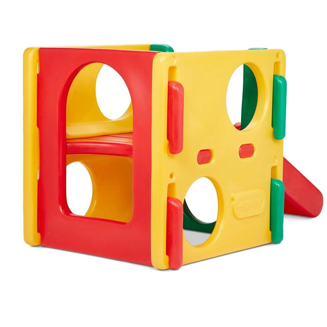 Little Tikes Climb and Slide (Category: Kids Toys) located in Manila. Submitted by newstorm_53e0c4 (Listing ID 1441185123, Image 2). Description: - Brand: Little Tikes - Type: Climb and Slide Playset - Features: Climbing grips, slide, open spaces for exploration - Colors: Bright and engaging (red, yellow, green) - Condition: Good, pre-loved - Encourages: Physical activity, imaginative play, motor skills development.