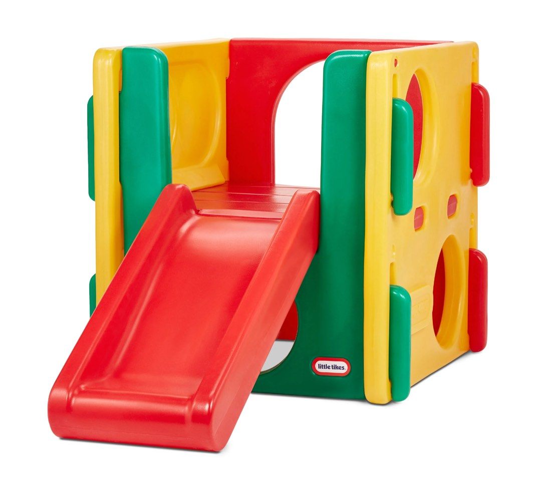 Little Tikes Climb and Slide (Category: Kids Toys) located in Manila. Submitted by newstorm_53e0c4 (Listing ID 1441185123, Image 1). Description: - Brand: Little Tikes - Type: Climb and Slide Playset - Features: Climbing grips, slide, open spaces for exploration - Colors: Bright and engaging (red, yellow, green) - Condition: Good, pre-loved - Encourages: Physical activity, imaginative play, motor skills development.
