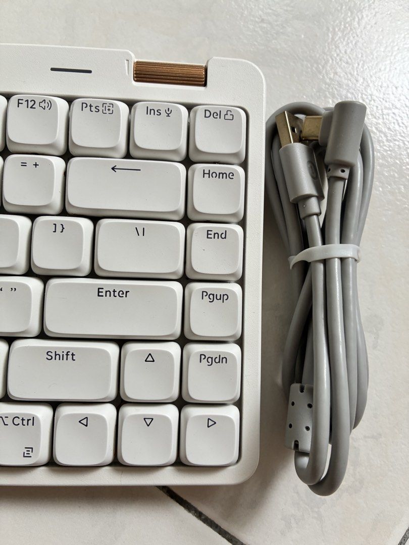 LOFREE White Mechanical Keyboard with USB Cable470019733089177602